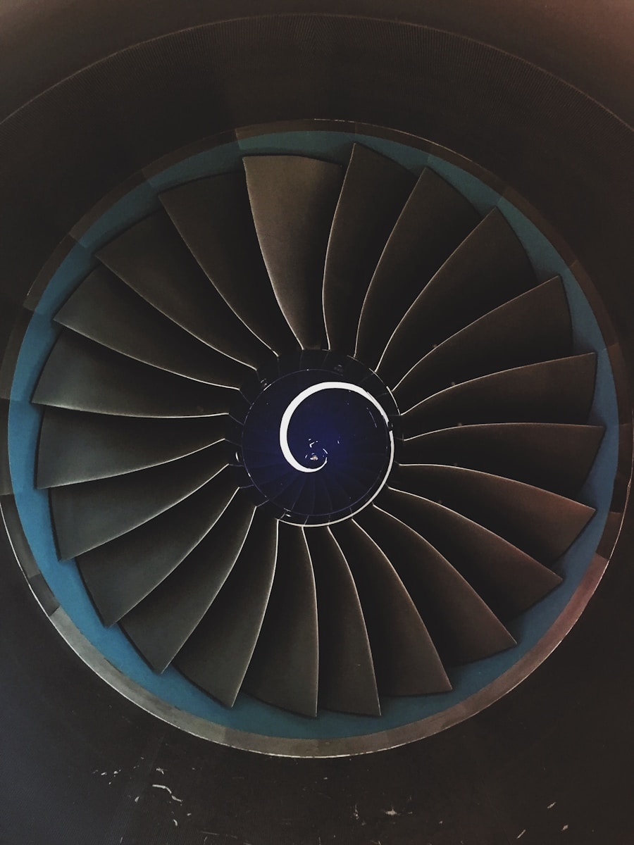 A Jet Engine Representing the Acceleration of an Organization Through our Consulting Practice Services